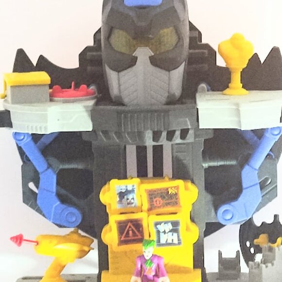 Imaginext Batman Joker Batcave Tower Fisher Price DC Bat Cave Playset 2014 - Picture 13 of 16